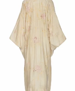 Annie's Archive 1920's Japanese Ivory Iris Kimono