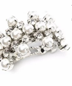 Area Crystal-Embellished Ponytail Barrett