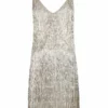 Javier Osorio Athena Silver Dress