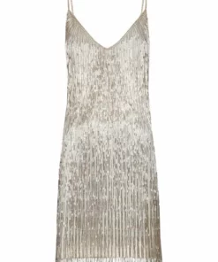 Javier Osorio Athena Silver Dress