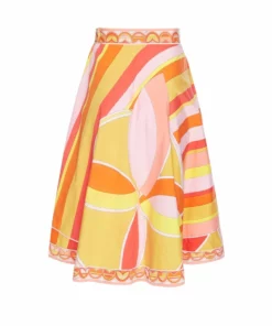 Annie's Archive 1960s Pucci Printed Cotton Skirt