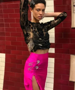 Clio Peppiatt Lu-Lu Embroidered Skirt 10 Clio Peppiatt Lu-Lu Embroidered Skirt