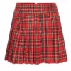 Amuse Bouche Tartan Red Skirt 2 Amuse Bouche Tartan Red Skirt