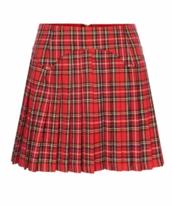 Amuse Bouche Tartan Red Skirt