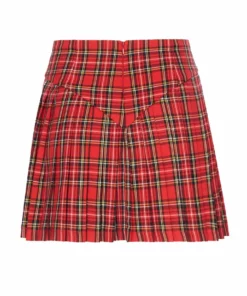 Amuse Bouche Tartan Red Skirt