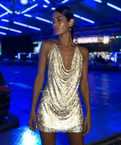 Annie's Ibiza Dresses Diamonte Party Dress