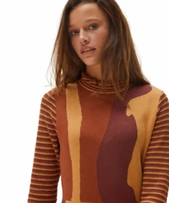 HELMSTEDT Long Dress Long Sleeves- Yellow Glaze