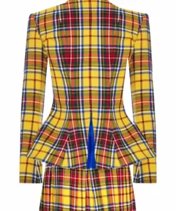 Amuse Bouche Tartan Yellow Jacket
