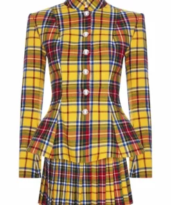 Amuse Bouche Tartan Yellow Jacket