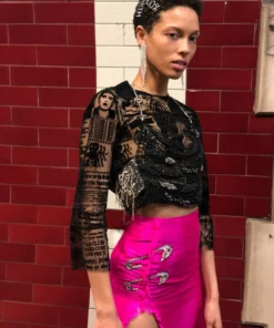 Clio Peppiatt Lu-Lu Embroidered Skirt 9 Clio Peppiatt Lu-Lu Embroidered Skirt