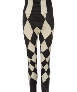 Annie's Archive Black & White Checked Pants