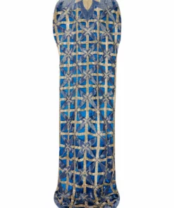 Annie's Archive Embellished Blue Sequin Cape