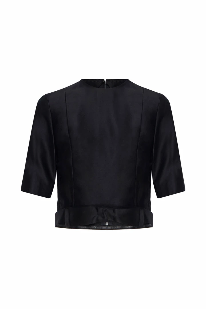 Annie's Archive 1964 Christian Dior Couture Black Satin Bodice, Autumn Winter. Rent: £140/Day 3 Annie's Archive 1964 Christian Dior Couture Black Satin Bodice, Autumn Winter. Rent: £140/Day