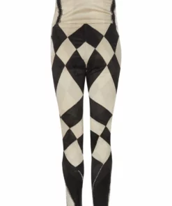 Annie's Archive Black & White Checked Pants