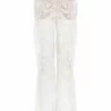 Annie's Archive Emilio Pucci White Embroidered Pants