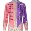 Annie's Archive Emilio Pucci Swiss Guards Silk Shirt 2 Annie's Archive Emilio Pucci Swiss Guards Silk Shirt