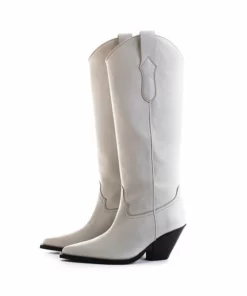 Toral Off White Tall Boots